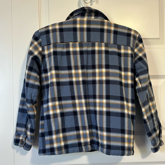 GAP Kids Shacket Plaid Coat Fall - Picture 6 of 6